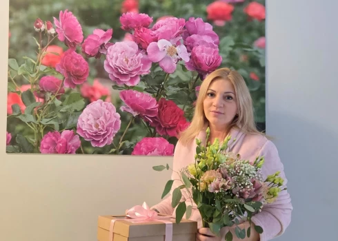 Māmiņa Marija sagaidījusi meitenīti.