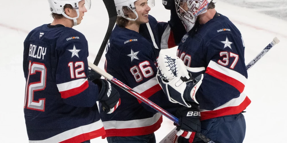 Latvijas hokeja izlases pretiniece ASV nosauc sastāvu olimpisko spēļu turnīram.