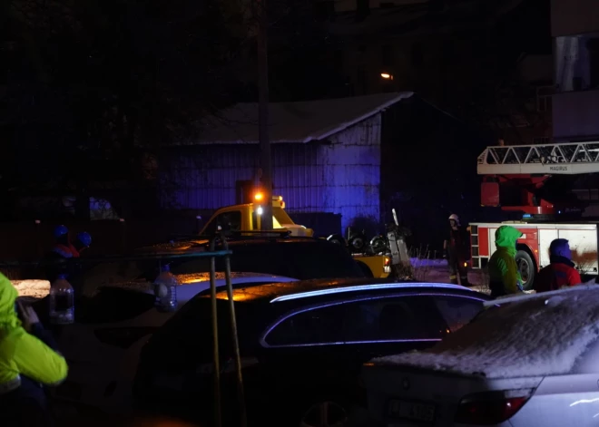  В Торнякалнсе из-за взрыва газа обрушилась часть многоквартирного жилого дома.