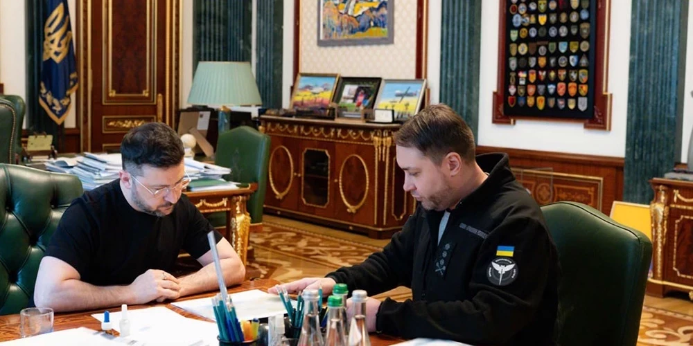 Владимир Зеленский и Кирилл Буданов.