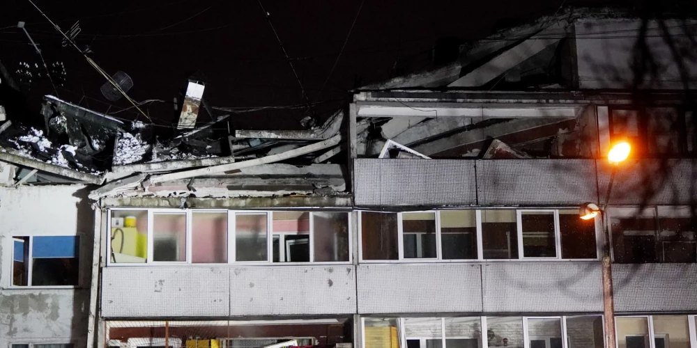 Взрыв газа в Торнякалнсе - два человека погибли.