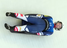 Latvijas kamaniņu braucēji mājas posmā pēc pirmā brauciena ārpus labāko trijnieka