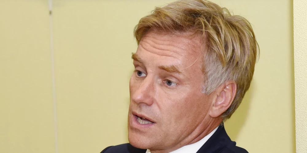 Бывший глава МВД Марис Гулбис.