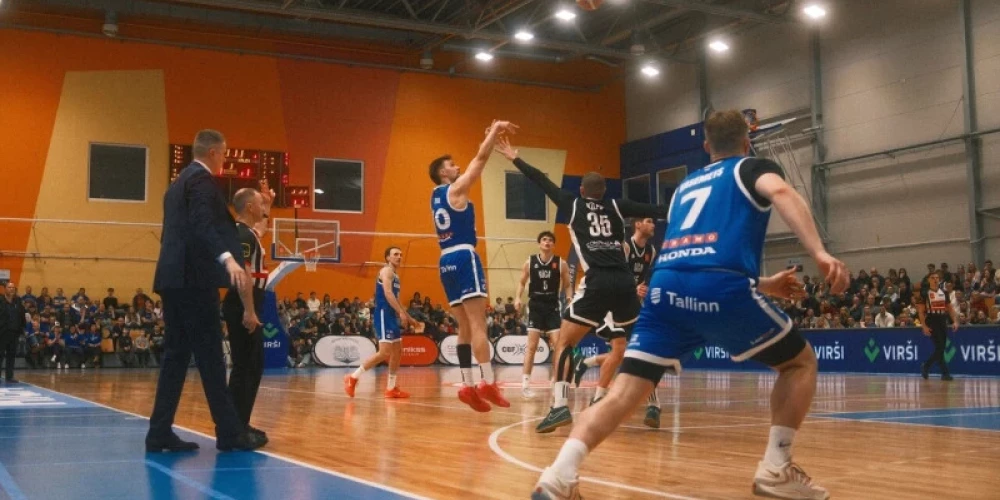"VEF Rīga" basketbolisti čempionu duelī zaudē "Kalev"/"Cramo".
