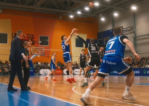 "VEF Rīga" basketbolisti čempionu duelī zaudē "Kalev"/"Cramo".