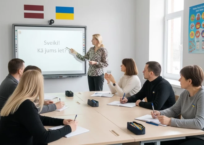 План Министерства культуры: за 3 млн евро 3000 украинцев смогут бесплатно изучать латышский язык