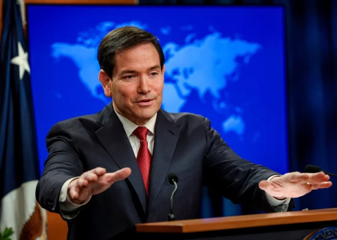 ASV valsts sekretārs Marko Rubio. 