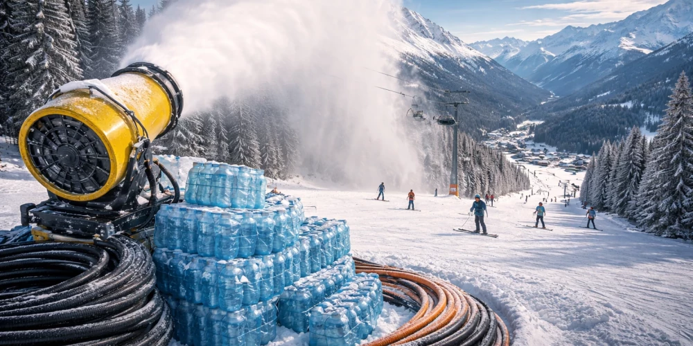 Миллион литров воды ради одного склона...