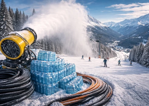 Миллион литров воды ради одного склона...