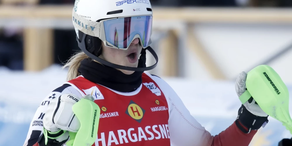 Latvijas sportiste Dženifera Ģērmane. 