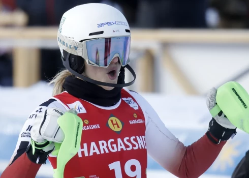 Latvijas sportiste Dženifera Ģērmane. 