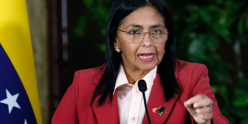 Venecuēlas pagaidu vadītāja Delsija Rodrigesa