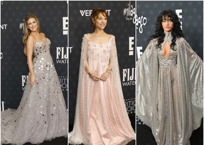 FOTO: zvaigžņu parāde “Critics Choice Awards 2026” ceremonijā – spožākie sarkanā paklāja tērpi