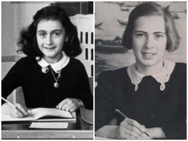 Anna un Eva bērnībā bija draudzenes.