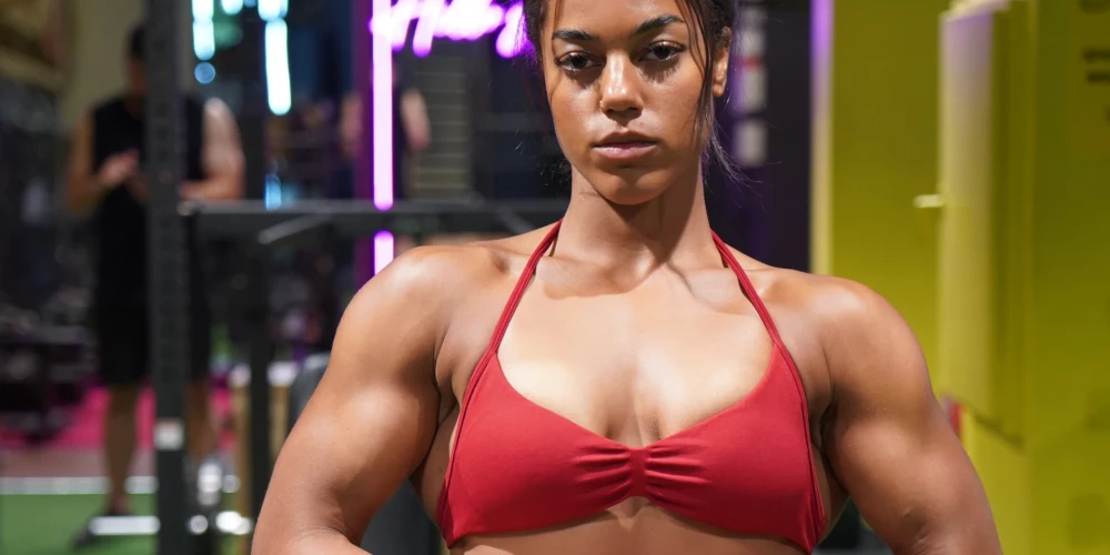 Aptuveni četru gadu laikā veiktie spēka treniņi un sev izstrādāts uzturs ir devuši lieliskus rezultātus, lai Džoanna izveidotu vizuāli pievilcīgu augumu.