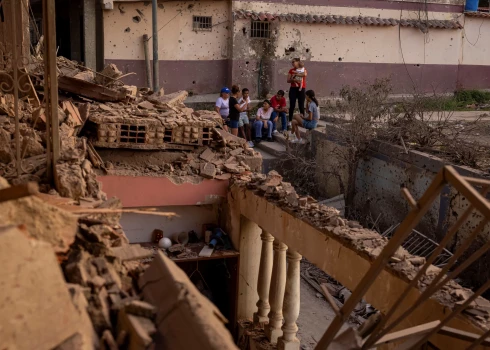 Ielas Venecuēlā pēc spridzināšanas. 