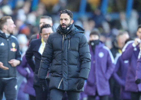 Rubena Amorima laiks Mančestrā noslēdzās ļoti ātri. 