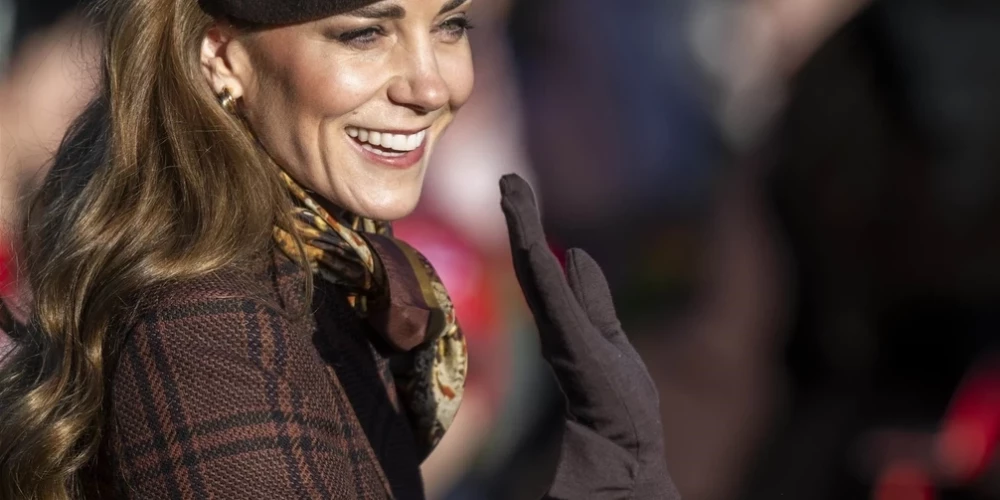 Princese Ketrīna 2025. gada Pirmajos Ziemassvētkos.