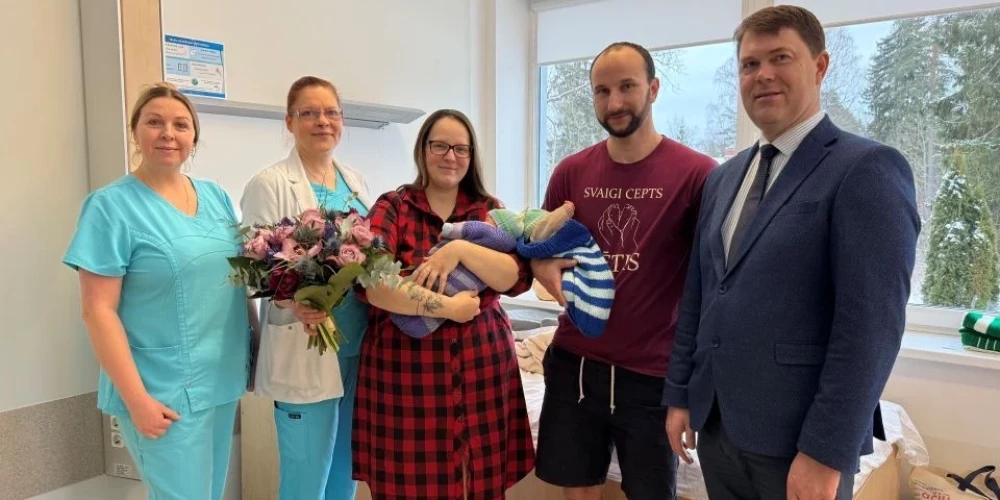 Близнецы — Кристс Уве и Анрийс Уго — родились в семье, где уже растут три ребенка.