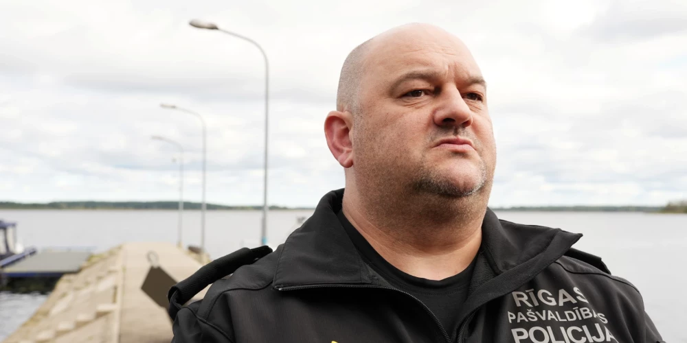 Заместитель начальника Рижской муниципальной полиции Андрей Аронов.