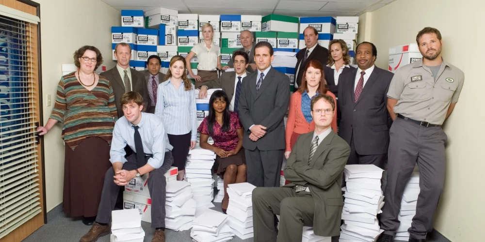 Seriāls "Ofiss" bija skatāms arī Latvijā.