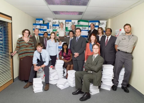 Seriāls "Ofiss" bija skatāms arī Latvijā.