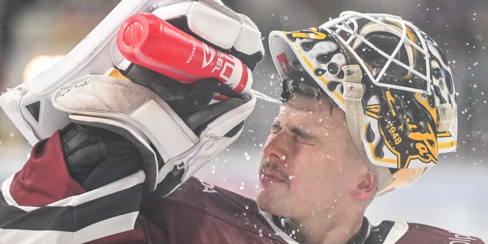  Grigalam 21 atvairīts metiens uzvarētā Somijas čempionāta spēlē.