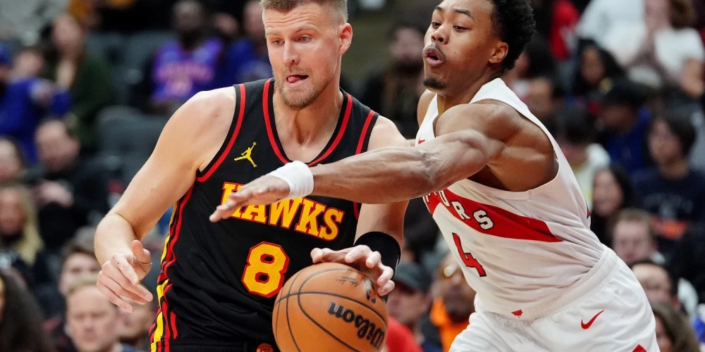 Latvijas basketbolists Kristaps Porziņģis. 