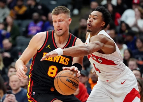 Latvijas basketbolists Kristaps Porziņģis. 