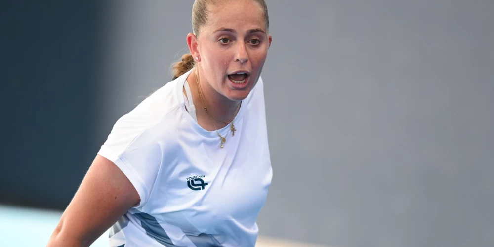 Aļona Ostapenko Brisbenas turnīrā var koncentrēties dubultspēlēm. 