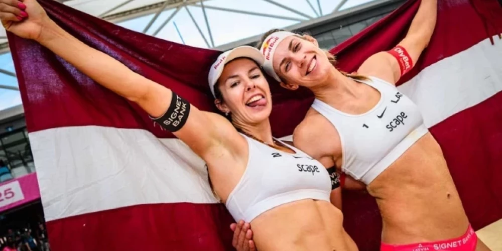 Anastasija Samoilova un Tīna Graudiņa pirmo reizi triumfēja pasaules čempionātā.