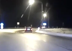 Kadrs no policijas video.