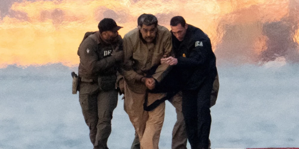 Amerikāņi aiztur Maduro.