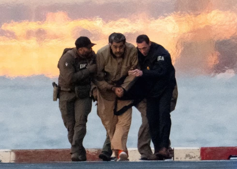 Amerikāņi aiztur Maduro.