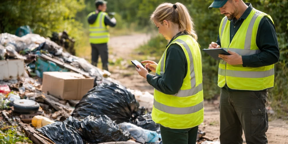 Жители Латвии все чаще жалуются на мусор и запахи.