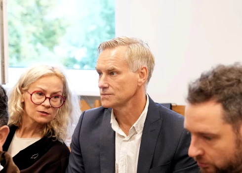 Экс-министр Марис Гулбис.