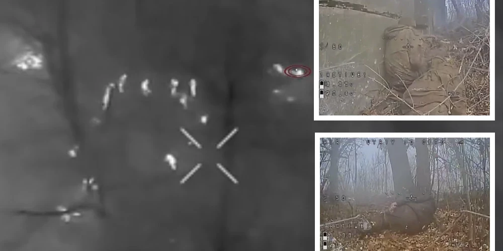  Lielākā daļa ienaidnieka tika padzīta tieši blakus cauruļvadam, un tos, kuriem izdevās aizbēgt, vajāja FPV droni.