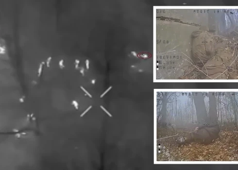  Lielākā daļa ienaidnieka tika padzīta tieši blakus cauruļvadam, un tos, kuriem izdevās aizbēgt, vajāja FPV droni.