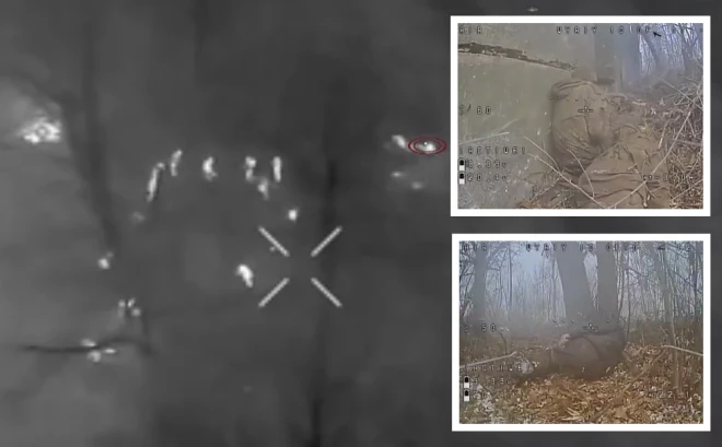 Lielākā daļa ienaidnieka tika padzīta tieši blakus cauruļvadam, un tos, kuriem izdevās aizbēgt, vajāja FPV droni.