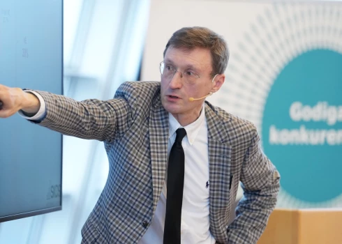 Pētījumu centra "SKDS" direktors Arnis Kaktiņš.