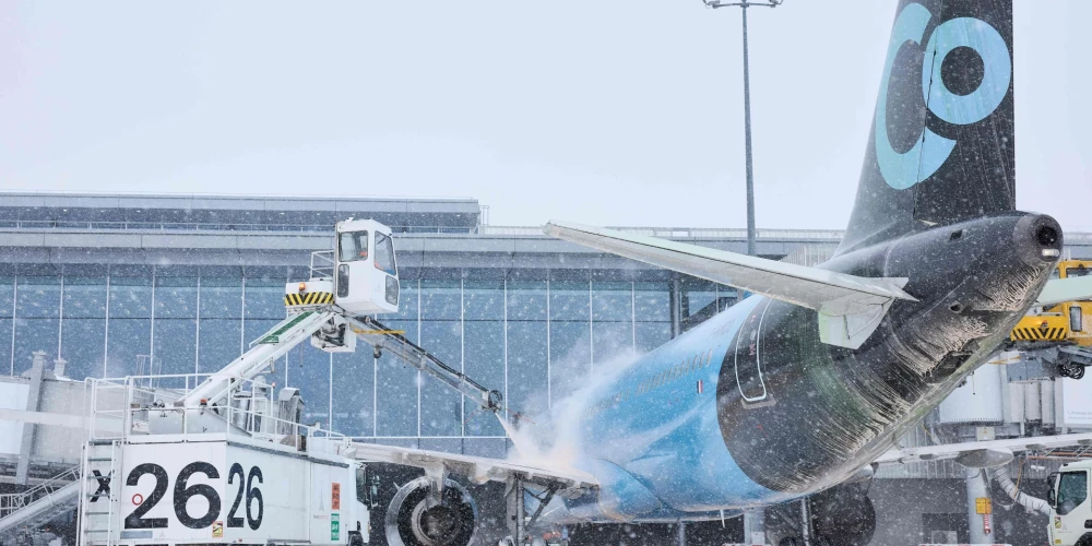 Parīzes Orlī lidosta 2025. gada 7. janvārī.