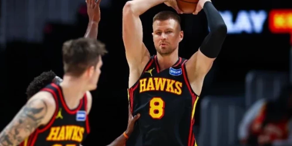 Kristaps Porziņģis gūst 13 punktus "Hawks" uzvarā pār "Pelicans".