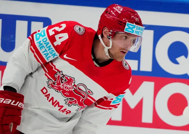 Latvijas hokeja izlases pretinieki dāņi uz olimpiskajām spēlēm cer vest septiņus NHL vīrus, arī vienu no "Hurricanes" līderiem