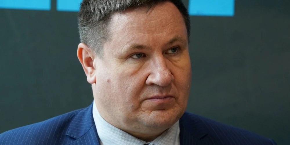 Ogres novada domes priekšsēdētājs Egils Helmanis.