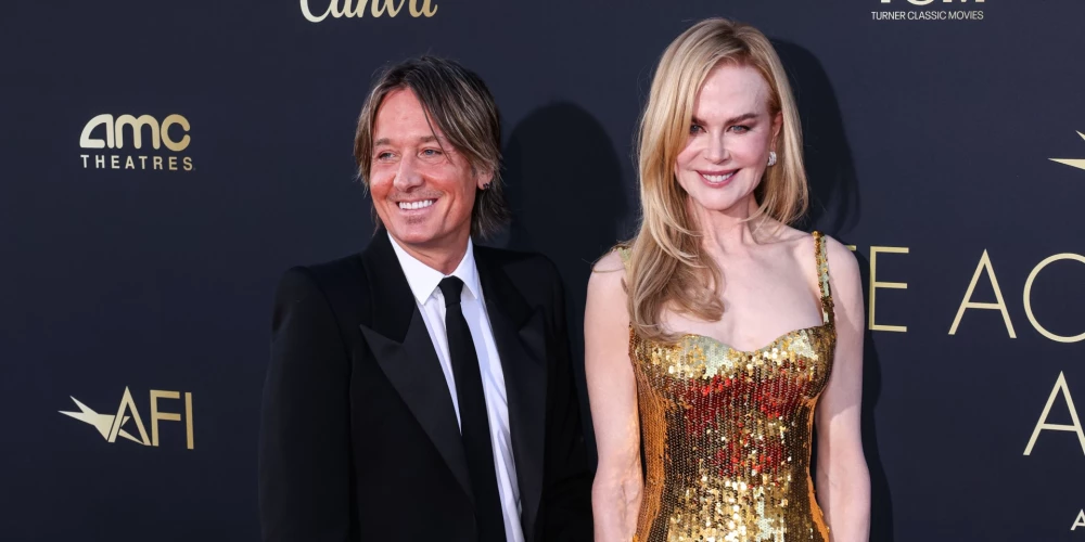 Nikola Kidmena un Kīts Urbans 2024. gadā.