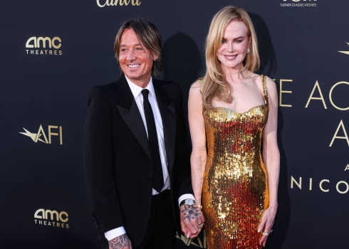 Nikola Kidmena un Kīts Urbans 2024. gadā.