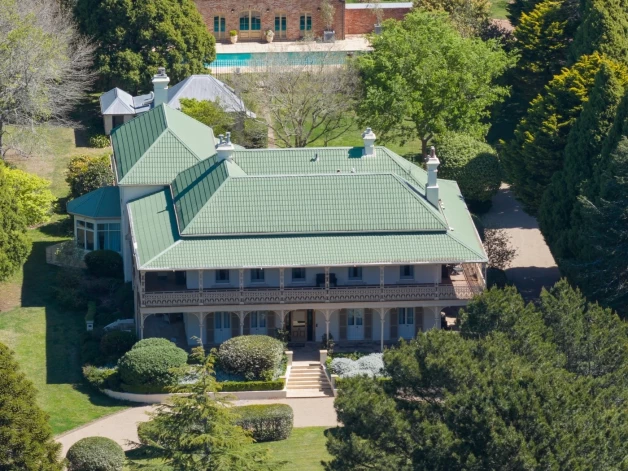 Nikolas Kidmenas un Kīta Urbana māja Austrālijā.