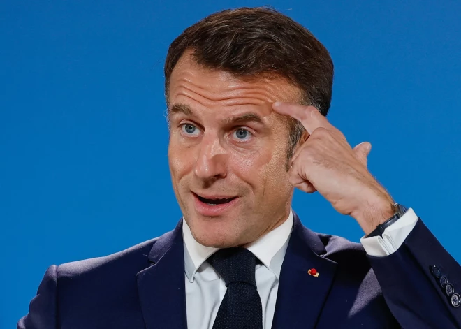 Makrons skarbi izsakās par ASV