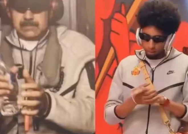 "Mallorca" futbolisti uz Spānijas čempionāta spēli ierodas "Maduro kostīmos"