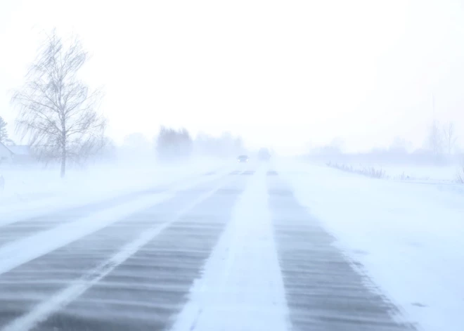 Nedēļas nogalē Latvijā iespējams sniegvilksnis – kas tas ir?
